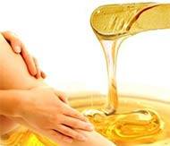 Epilation mit Zucker