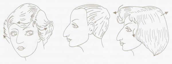 Frisuren mit langer Nase