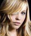 Brillanz auf blonden Haaren