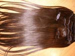 Haare auf Haarnadeln